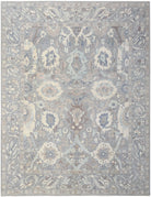 Handwoven Transitional Oushak Rug | 347 x 274 cm | 11'5" x 9' - Najaf Rugs & Textile