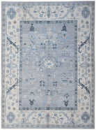 Handwoven Transitional Oushak Rug | 358 x 272 cm | 11'9" x 9' - Najaf Rugs & Textile