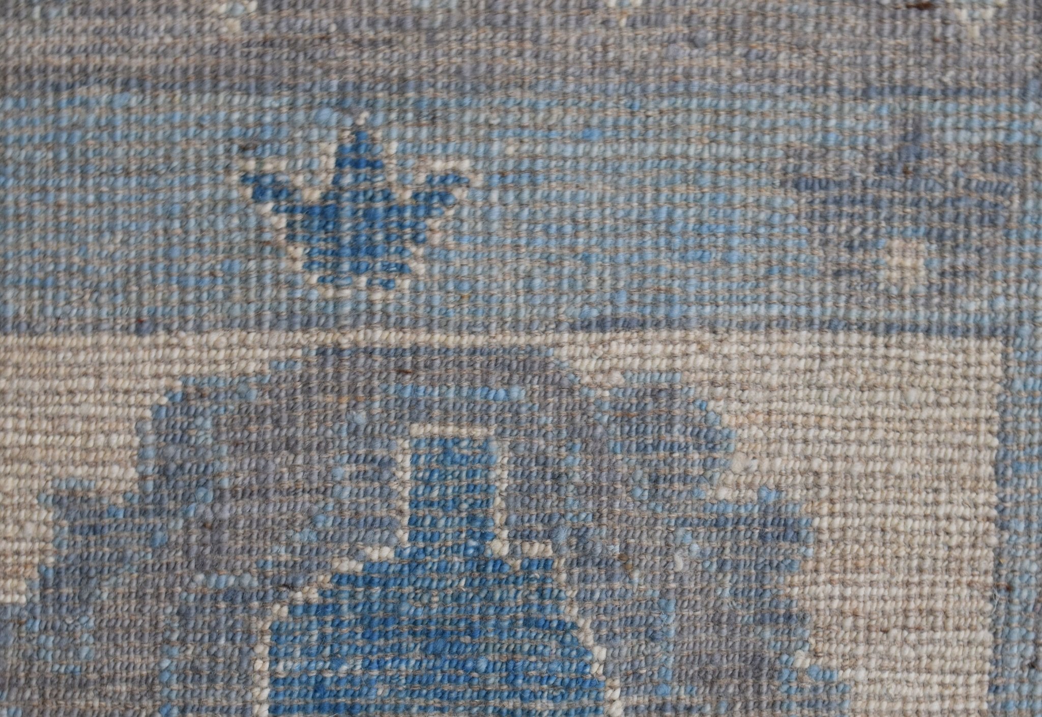 Handwoven Transitional Oushak Rug | 373 x 265 cm | 12'3" x 8'9" - Najaf Rugs & Textile