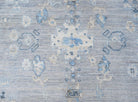 Handwoven Transitional Oushak Rug | 417 x 303 cm | 13'8" x 10' - Najaf Rugs & Textile