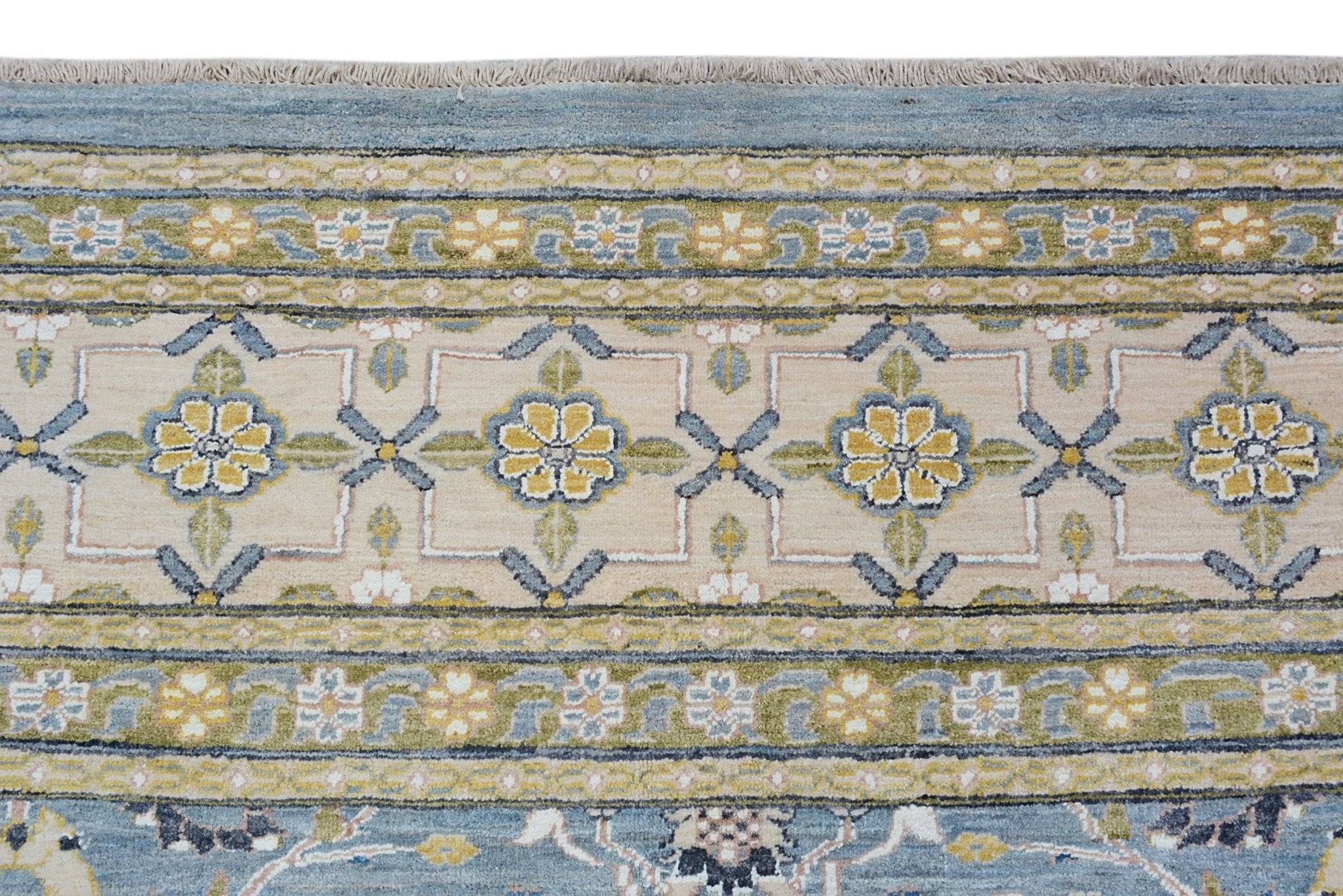 High Quality Handmade Afghan Chobi Rug | 299 x 248 cm | 9'8" x 8'13" - Najaf Rugs & Textile