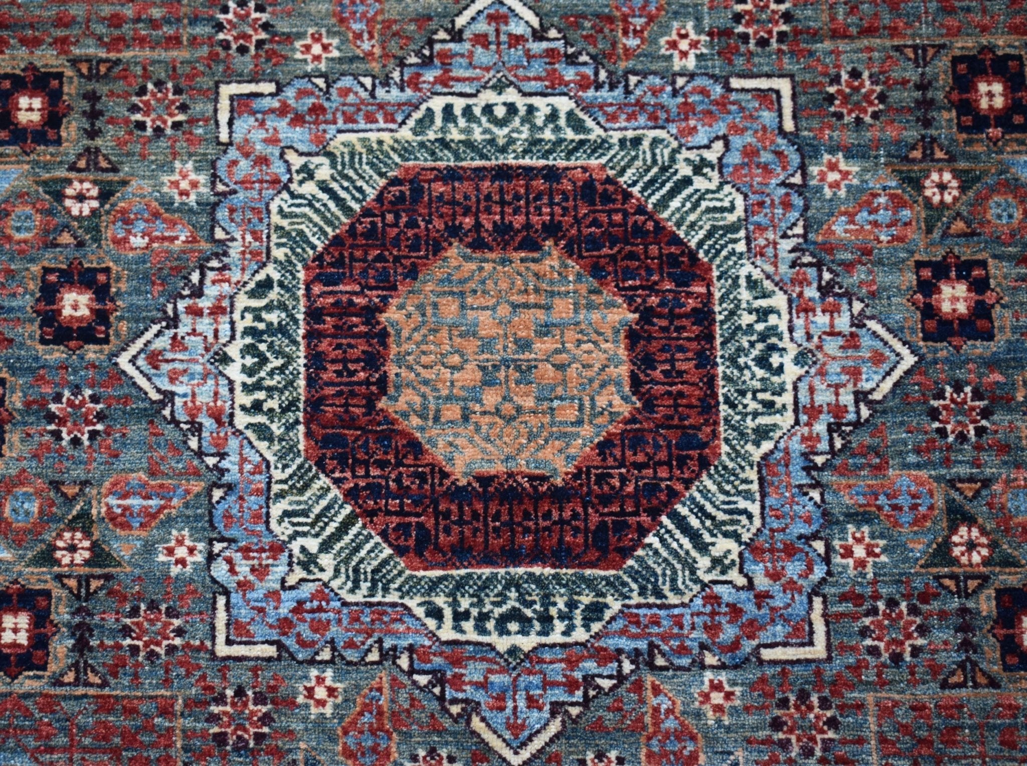 High Quality Handwoven Chobi Mamluk Rug | 237 x 168 cm | 7'10" x 5'6" - Najaf Rugs & Textile