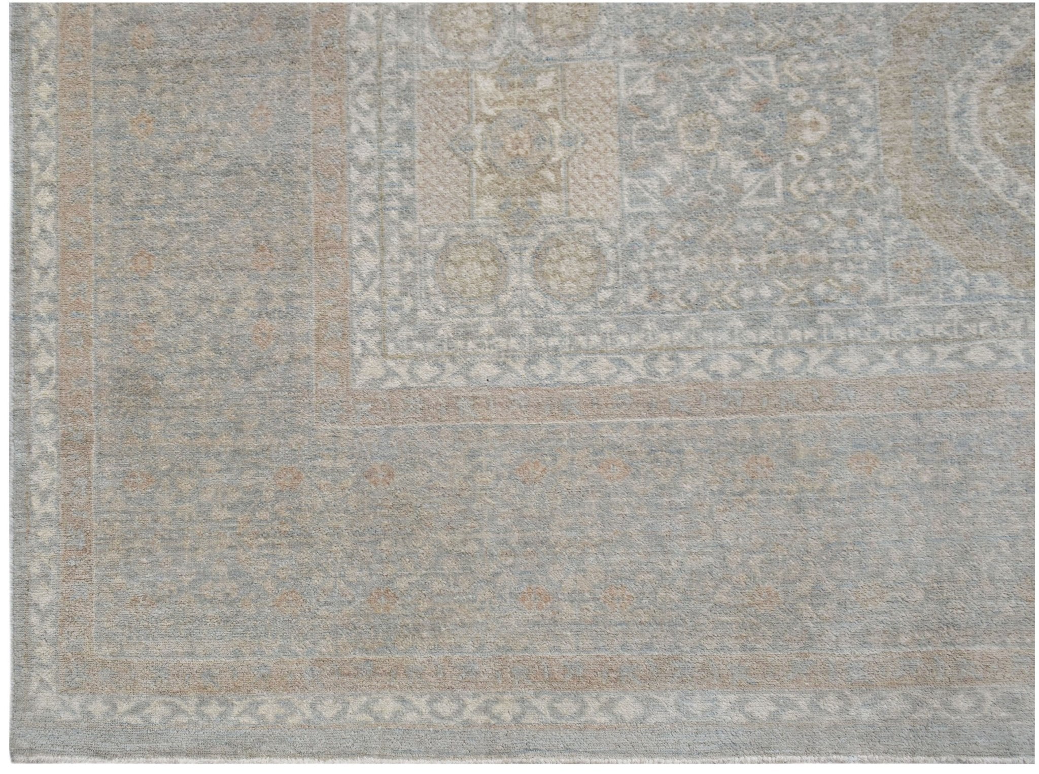 High Quality Handwoven Traditional Afghan Chobi Rug | 276 x 207 cm | 9' x 6'9" | Bamyan Collection - Najaf Rugs & Textile